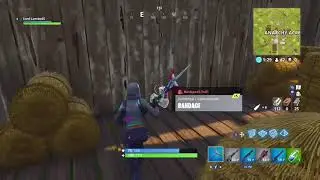 Close range hunting rifle shot.