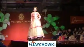 Bipasha Basu , Anjalee & Arjun Kapoor on Jamawar Aria Couture Collection 2013