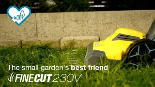 GLORIA Finecut 230V - The small garden's best friend