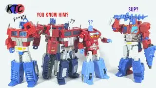 OPTIMUS PRIME Transform & Play Compilation