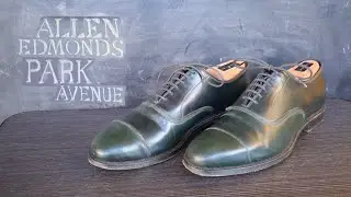 Allen Edmonds Park Avenue in Green Shell  -- Trunk Show Returns!