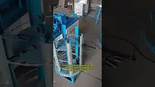 Prison security fence making machine  #razorwire