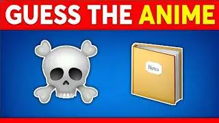 Can You Guess The Anime By Emoji? 🤯🎌 | Anime Quiz Challenge | SPIDEY QUIZ