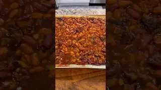 Pork belly BBQ baked beans!!