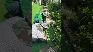 Zero maintenance - artificial grass - for your Thai garden 🪴🪴