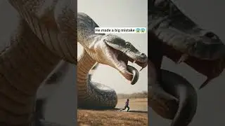 let's end this boy😠#shorts#animation#ai #music#youtubeshorts #fight#angry#ai video#ai world#snake