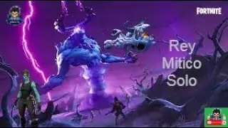 🎉Rey Mitico Solo🎉✨Sin matar Mini jefes✨(Final inesperado😔) / Valerox08 / Fortnite Salvar El Mundo