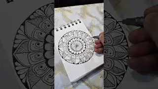 Mandala art easy drawing full video🌸 #mandalaart #youtube 