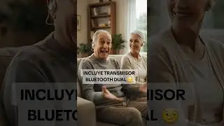 &iquest;TELEVISI&Oacute;N A MUCHO VOLUMEN? Transmisor Bluetooth para TV con dos Auriculares simult&aacute;neamente. #tv
