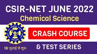 online crash course & test series for csir net june 2022 chemical science|csir net chemistry course