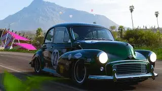 1963 Morris Minor 1000 FE around HokiHoshi test track Forza Horizon 5