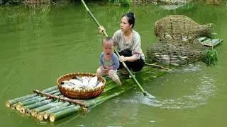 Harvesting a strange super-large snail to sell - How to prepare and eat this snail last time