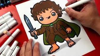 How To Draw Frodo From Lord Of The Rings