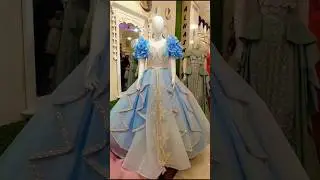 Turkish Wedding Maxi Frock Dress 👗 #shorts #ytshorts #foryou #fairytales #maxi #wishraaz