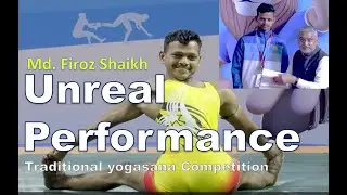 💪 Yogasana Masterclass! Md Phiroz Sheikh&rsquo;s Epic Performance in 36th National Games 🎯