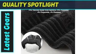 `BAMBOO COOL Socks: Amazing Comfort & Support For Active Feet!