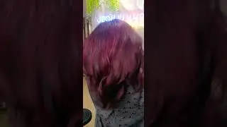 red purple coloring#youtubeshorts#shorts#trending#shortsvideo#salonprofessional