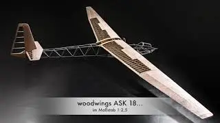 1:2,5 ASK 18 - Schlepp & Landung