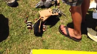 Hanger9 Carden Edition Yak 54 Crash
