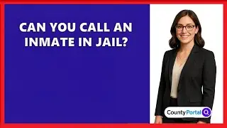 Can You Call An Inmate In Jail?