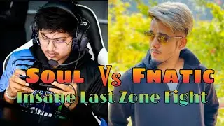 Soul vs Fnatic Insane last Zone Fight In Tier 1 Scrims | Soul With 20 Kills | Highlights