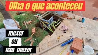 Motor piscina retornando &aacute;gua,  nunca mais.#motorpiscina