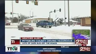 Pittsburg County Conditions Hazardous
