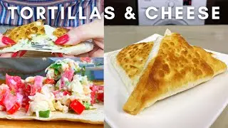 Tortillas With Cheese For Breakfast | Lavash Triangles With Filling | Delicious Creations Workshop