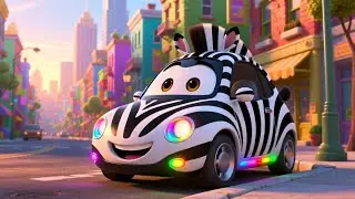 Learn Shapes with Zebra ⚪🦓🔺 | Shapes Song for Kids | Fun Educational Video for Children