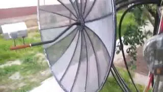 1.9m mesh dish with 1296Mhz horn