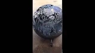 Sphere fire pit Lietuva