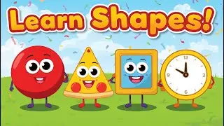 Exploring Shapes with Everyday Talking Objects | Fun Learning for Kids #LearnShapes #KidsLearning