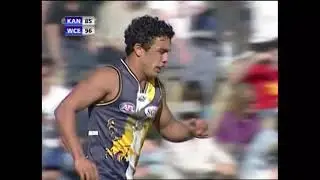 Daniel Kerr Classic Goal AFL West Coast Eagles VS North Melbourne Kangaroos