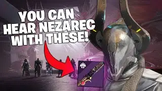 NEZAREC SECRET DIALOGUE! - Lightfall Neomuna Easter Egg! (Destiny 2)