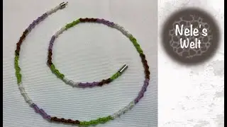 Spiralknoten, Freundschaftsband, rechts Knoten knüpfen, Armband, Spiral Muster, Anleitung by NeleC.