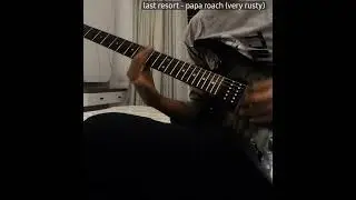 Last Resort &ndash; Papa Roach | Guitar Riff Cover 🎸
