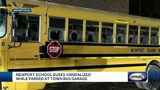 Newport police open investigation into school bus vandalism