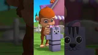 #Shorts Учим названия животных с малышом, веселая игра, раскрашиваем животных, деревянный балансирующий набор игрушек 2023