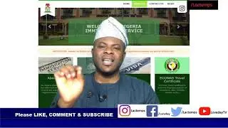 Care for Nigeria Passport - Nigerian Travel Document Safety Tips | #LovedayTv