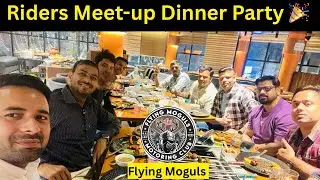 Riders Meet-up | Flying Moguls Motorcycle🏍️ Club Lucknow | #riders #dinnerparty #flying #moguls #re