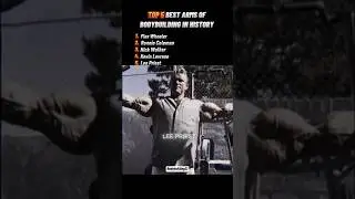 💪 TOP 5 BEST ARMS IN BODYBUILDING HISTORY! 🔥 #Bodybuilding #BodybuildingMotivation #Bodybuilders