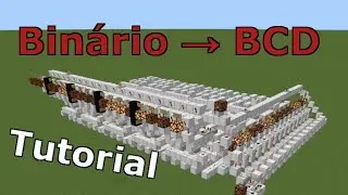 Bin&aacute;rio para BCD no Minecraft | Tutorial
