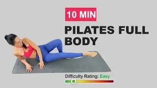 10 Min Pilates Core Workout | Full Body Strength at Home