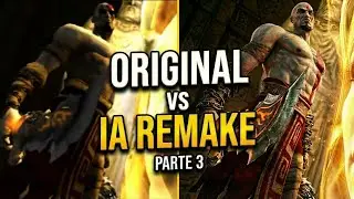 God of War &mdash; Docks of Athens: Medusa | Original vs IA Remake (Parte 3)
