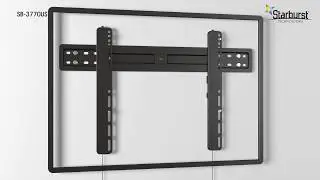 ULTRA SLIM TV-DISPLAY WALL MOUNT - Model SB 3770US - STARBURST TECHNOLOGIES