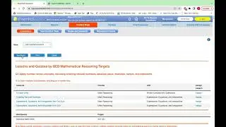 Essential Ed Tutorial for GED Instructor's view
