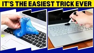 The Quickest Way to Clean a Dirty Laptop Keyboard!