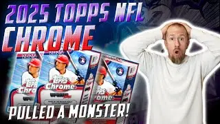 2025 Topps Chrome Update || Monster Inserts Pulled!