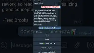 Telegram bot 🕹Using Java /Java