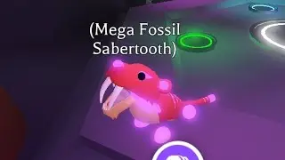 MEGA SABERTOOTH (Ultra-Rare) - Fly Ride & Tricks Adopt Me